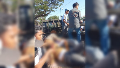 Pelajar di Maros Tewas Ditabrak Motor Saat Menyebrang Jalan