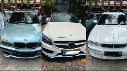 Terlibat Jaringan Narkoba Internasional, Polda Lampung Sita Sejumlah Mobil Mewah milik Selebgram Adelia Putri Salma