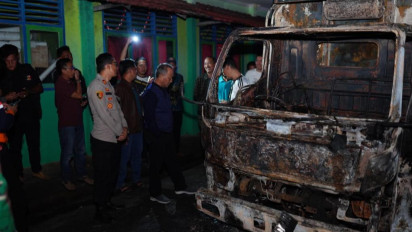 Mobil Pengangkut Minyak Ilegal Meledak, Pj Bupati Musi Banyuasin Himbau Warga Waspada