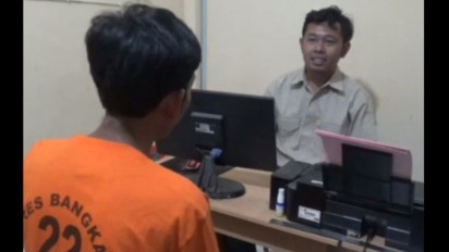 Asyik Main Game Slot di Handphone, Pengedar Narkoba Digerebek Polisi