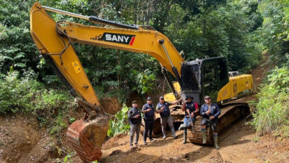 Dihadang Warga, Ditreskrimsus Polda Aceh Tetap Sita Ekskavator dan Tahan Pelaku Tambang Ilegal di Nagan Raya