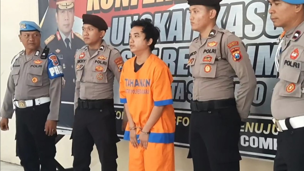 Mabuk Miras Pemuda di Sidoarjo Nekat Cabuli Mamah Muda Saat Suami Korban Kerja Malam
            - galeri foto