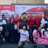 Intip Serba-Serbi Keseruan Lomba 17 Agustusan di Kantor tvOne, Sejumlah  Tokoh Politik  Hadir