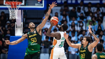 Libas Pantai Gading, Brasil Dampingi Spanyol ke Fase Kedua FIBA World Cup 2023