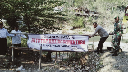 Dua Wisatawan Tewas Tenggelam, Lokasi Wisata Selopamioro Park Bantul Ditutup Sementara