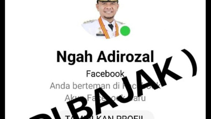 Akun Facebook Bupati Kerinci Ngah Adirozal Dibajak OTK