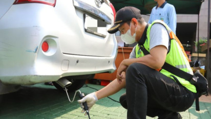 Mulai Jumat Besok, Polisi Awasi Sanksi Tilang Bagi Pelanggar Emisi