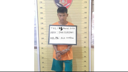 Terekam CCTV, Pencuri Motor Karyawan di Binjai Diamankan Polisi dan Ditembak Kakinya