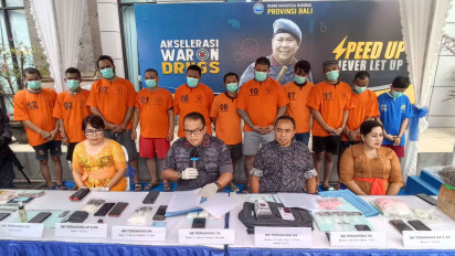 Edarkan Sabu di Kawasan Prostitusi, Dua Warga Jatim Ditangkap BNN Bali