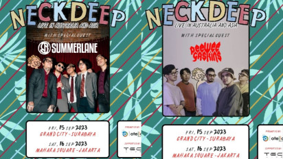 Otello Asia Hadirkan Pee Wee Gaskins dan Summerlane di Konser ‘NECK DEEP LIVE IN AUSTRALIA AND ASIA 2023’