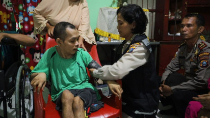 Menyedihkan, 4 Bersaudara di Simalungun Lumpuh Layu Sejak Lahir, Kapolres Beri Bantuan