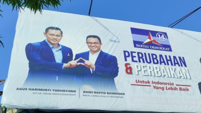 Merasa Dikhianati, Demokrat Akan Copot Baliho Anies Baswedan