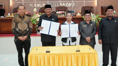 Rp2,6 Triliun P APBD Kabupaten Langkat Disahkan