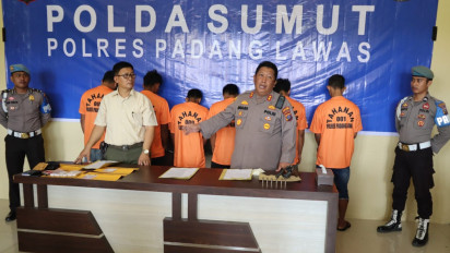 Polres Padang Lawas Ringkus Pelaku Penggelapan Mobil dan Bandar Narkoba