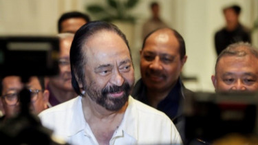 Jokowi Tidak Bahas Duet Anies Baswedan-Cak Imin saat Bertemu Surya Paloh di Istana