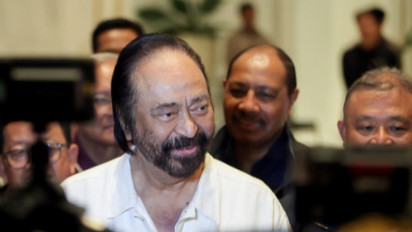 Jokowi Tidak Bahas Duet Anies Baswedan-Cak Imin saat Bertemu Surya Paloh di Istana