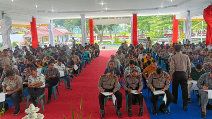 Guna Mengetahui Psikologi Personil, 202 Anggota Polres Binjai Ikuti Psikologi Berkala bagi Pemegang Senjata Api
