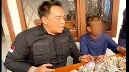 WOW! Dinsos Kota Bogor Tangkap Pengemis Jutawan, Rp50 Juta Disimpan di Kresek Merah