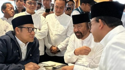 Deklarasi Anies-Cak Imin, Surya Paloh Ucapkan Selamat Tinggal Kepada Politik Cebong dan Kampret