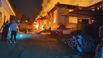 Kantor Kementerian Agama Jayapura Terbakar, Polisi Selidiki Penyebab Kebakaran