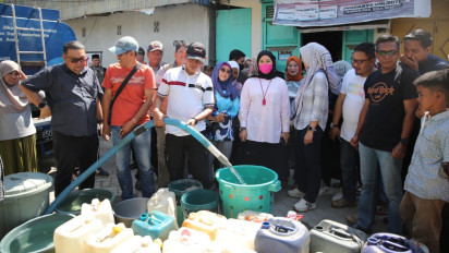 Puluhan Titik di Kota Makassar Kekurangan Air Bersih