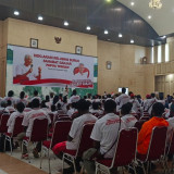 Ribuan Relawan Buruh Sahabat Ganjar Gelar Deklarasi Di Bumi Cenderawasih Papua