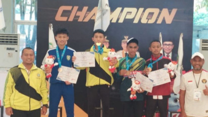 Sumut Raih Empat Medali Emas dari Wushu di Popnas 2023 Sumsel