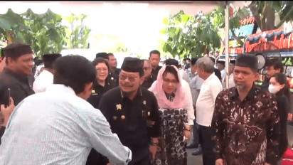 Eks Gubernur Sulsel Amin Syam Wafat, Syahrul Yasin Limpo Melayat ke Rumah Duka