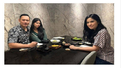 AHY Unggah Foto Makan Bersama Keluarga, Andi Arief: Matang dan Ikhlas!