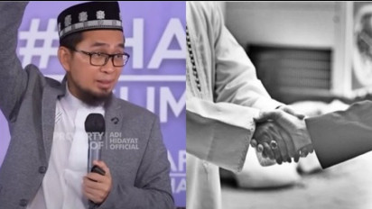 Begini Dalil Bersalaman Setelah Salat, Ustaz Adi Hidayat Jelaskan, Ternyata ...
