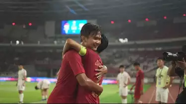 Komang Teguh saat membela Timnas Indonesia