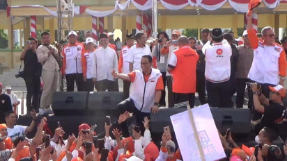 Usai Deklarasi Bersama Cak Imin, Anies Baswedan Hadiri PKS Menyapa di Sumut