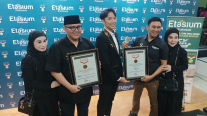 Pecahkan Rekor MURI, 15 Ribu Cup Susu Kambing Etawa Dibagikan Gratis di Pondok Pesantren Ora Aji Milik Gus Miftah