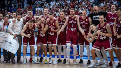 FIBA World Cup 2023: Latvia Jadi Debutan Ketiga yang Tembus Perempat Final