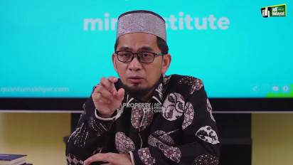 Selalu Niat Mandi Besar padahal Tidak Punya Hadas Besar, Bolehkah? Ustaz Adi Hidayat Tegaskan Hukumnya Itu...