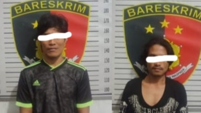 Dua Spesialis Penadah Motor Curian Asal Musi Banyuasin Dibekuk Polisi