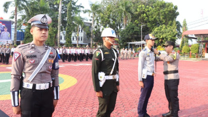 Operasi Zebra Seligi 2023, Polres Karimun Tindak 7 Perioritas Pelanggaran dengan Melibatkan 56 Personel Gabungan