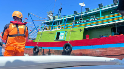 Terjatuh dari Kapal, 1 ABK Ikan Hilang di Selat Bali