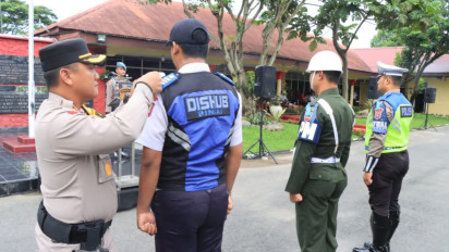 Operasi Zebra Toba 2023, Ini Pesan Kapolda Sumut yang Dibacakan Kapolres Binjai