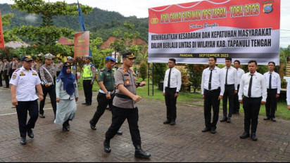 Operasi Zebra Toba 2023 di Tapteng Dimulai, Ini Sasaran dan Tujuannya