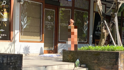 Bule Bugil asal Kroasia Jadi Tontonan Warga di Bali, Ini Penjelasan Polisi