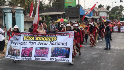 Back To Culture, Desa Sidorejo Blitar Gelar Karnaval Tanpa Sound System Horeg