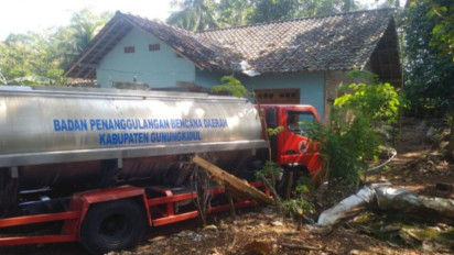 Dampak Kekeringan, BPBD Kabupaten Kulon Progo Imbau Masyarakat Bijak Gunakan Air Bersih