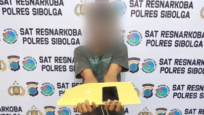 Bawa Sabu, Residivis Narkoba Ditangkap Kembali oleh Tim Reskrim Polsek Sibolga Selatan