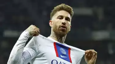 Pemain Paris Saint Germain (PSG) Sergio Ramos