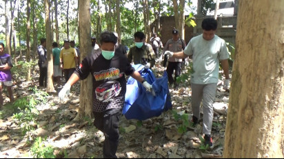 Geger! Mayat Membusuk Ditemukan di Bekas Vila Kebun Jati di Banyuwangi