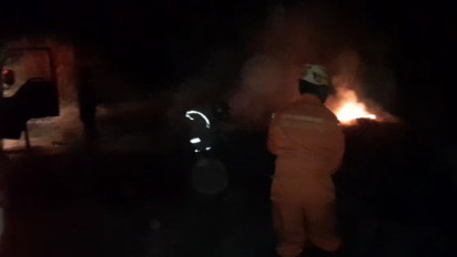 Lahan Gambut Bekas Galian C di Tasikmalaya Terbakar Hebat Kemarau dan Lahan Kering Sebabkan Api Cepat Menyambar