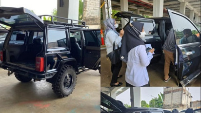 KPK Terima Dua Unit Mobil Cherokee dari Terpidana Rahmat Effendi Mantan Wali Kota Bekasi