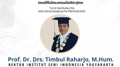 Rektor ISI Yogyakarta Timbul Raharjo Tutup Usia, RSUP Sardjito: Almarhum Dirawat Sejak 2 September 2023.
