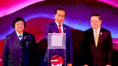 Presiden Jokowi Menampik Kapal ASEAN Tergerus Perpecahan
